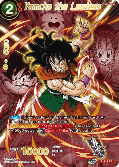 Yamcha el Sin Ley (Arte Alternativo) (P-215) [Set Especial de Aniversario 2021] 