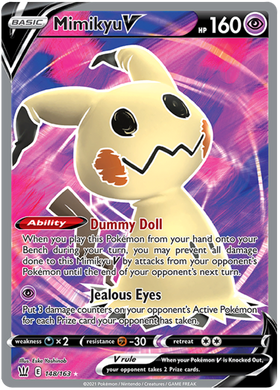Mimikyu V (148/163) [Espada y escudo: estilos de batalla] 