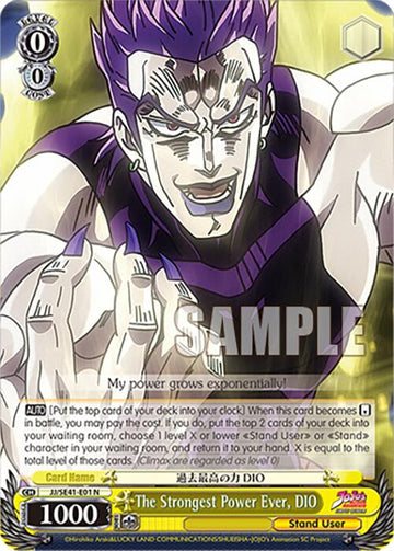 The Strongest Power Ever, DIO (JJ/SE41-E01 N) [JoJo's Bizarre Adventure: Golden Wind] - 0