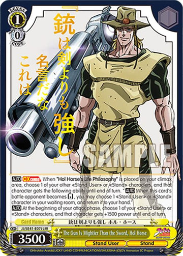 The Gun Is Mightier Than the Sword, Hol Horse (JJ/SE41-E07J JJR) [JoJo's Bizarre Adventure: Golden Wind] - 0