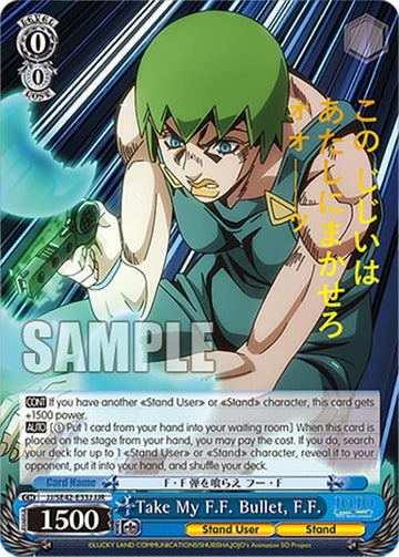 Take My F.F. Bullet, F.F. (JJ/SE42-E33J JJR) [JoJo's Bizarre Adventure: Golden Wind] - 0