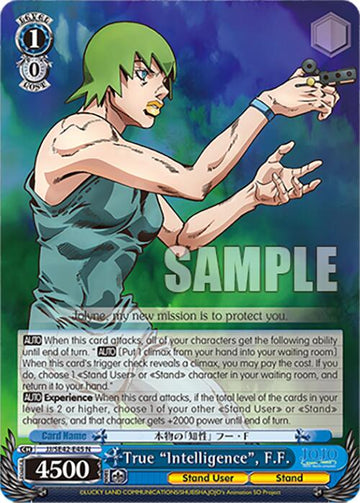 True "Intelligence", F.F. (JJ/SE42-E45 N) [JoJo's Bizarre Adventure: Golden Wind] - 0