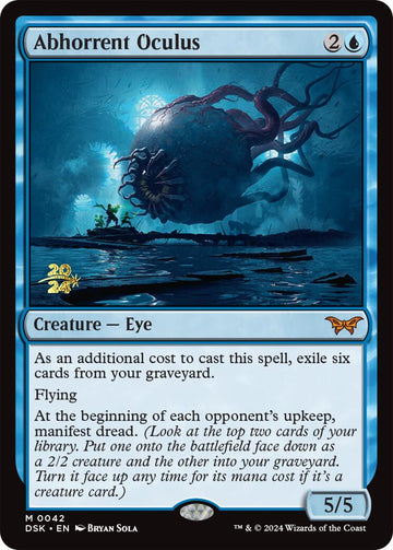 Abhorrent Oculus [Duskmourn: House of Horror Prerelease Promos] - 0