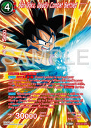 Son Goku, Deadly Combat Settled (SPR) (BT26-013) [Ultimate Advent]-1