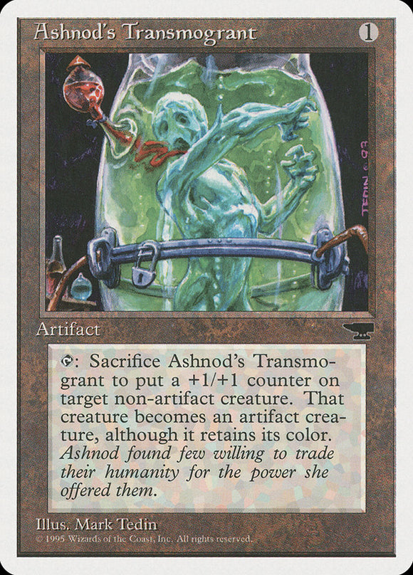 La transmutación de Ashnod [Crónicas] 
