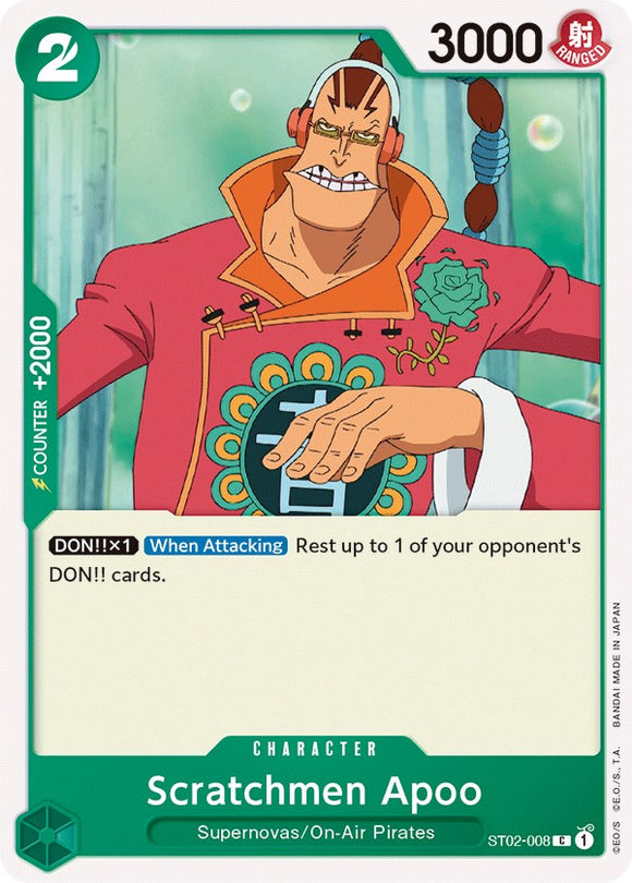 Scratchmen Apoo [Mazo inicial: peor generación] 
