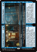 Central Elevator // Promising Stairs [Duskmourn: House of Horror Prerelease Promos]-6