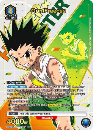 Gon Freecss (007) (SR*) (UE02BT/HTR-1-007) - UE02BT HUNTER X HUNTER Foil