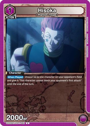 Hisoka (042) (UE02BT/HTR-1-042) - UE02BT HUNTER X HUNTER