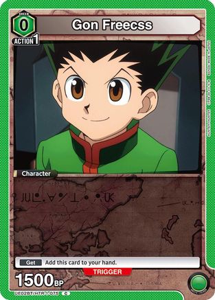 Gon Freecss (075) (UE02BT/HTR-1-075) - UE02BT HUNTER X HUNTER