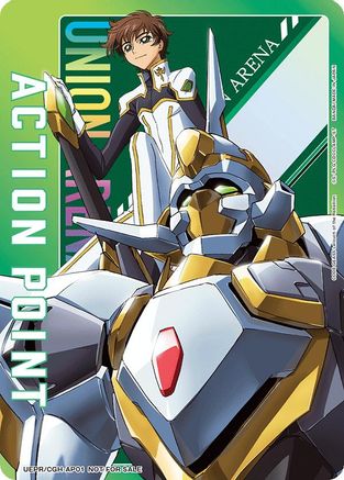 Action Point Card (AP01) (Code Geass) (UEPR/CGH-AP01) - Union Arena Promotion Cards