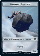 Ballistic Boulder // Food Token (10) Double-Sided Token [The Lord of the Rings: Tales of Middle-Earth Tokens]-1