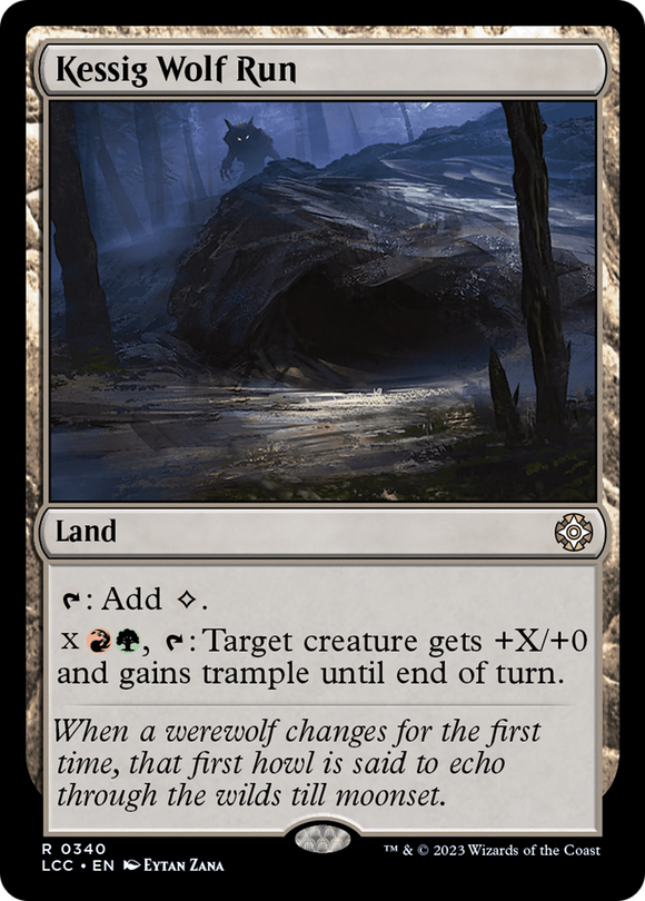 Carrera del Lobo de Kessig [Las Cavernas Perdidas del Comandante Ixalan] 
