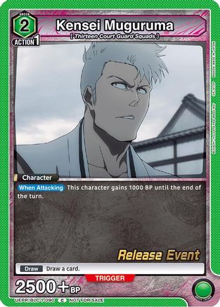 Kensei Muguruma (UEPR/BLC-1-090) - UE01BT BLEACH ThousandYear Blood War Release Event Cards