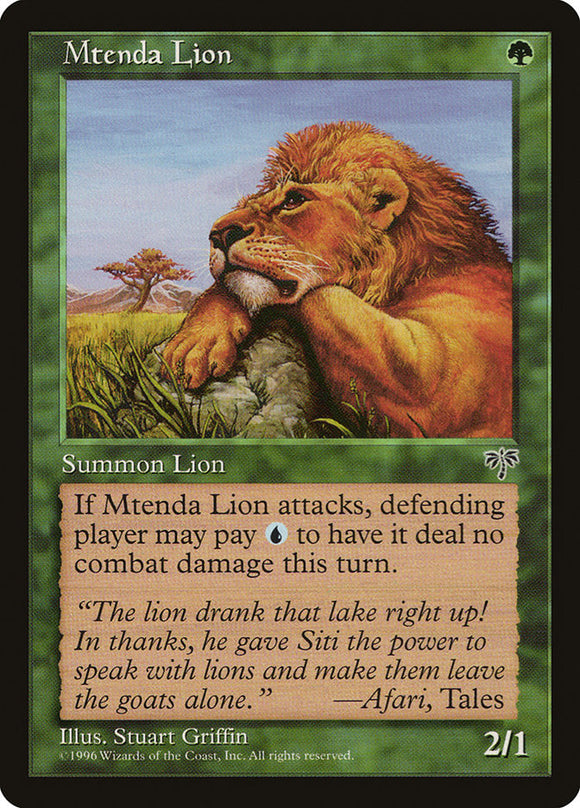 León de Mtenda [Mirage] 