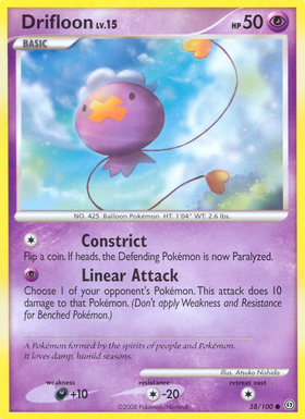 Drifloon (58/100) [Diamante y Perla: Frente Tormentoso] 
