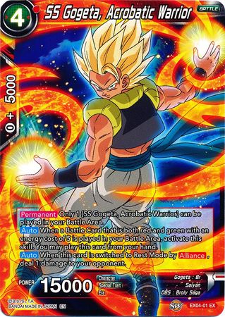 SS Gogeta, guerrero acrobático (EX04-01) [Unity of Saiyans] 