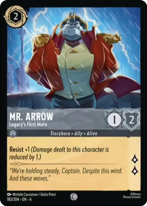 Mr. Arrow - Legacy's First Mate (182/204) [Azurite Sea] - 0