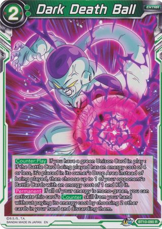 Bola de la muerte oscura (BT10-090) [El ascenso del guerrero Unison] 