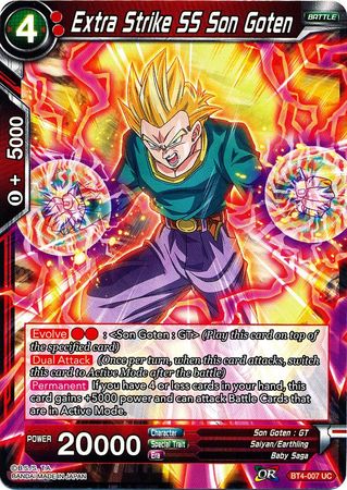 Golpe extra SS Son Goten (BT4-007) [Guerra colosal] 