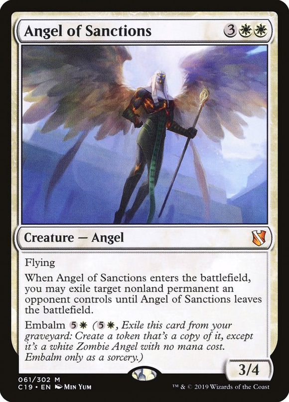 Ángel de las sanciones [Commander 2019] 