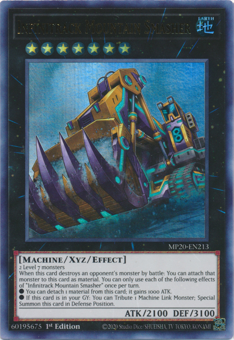 Aplastador de montañas Infinitrack [MP20-EN213] Ultra raro 