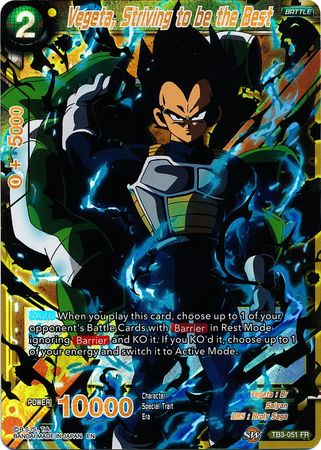 Vegeta, luchando por ser el mejor (TB3-051) [Choque de destinos] 
