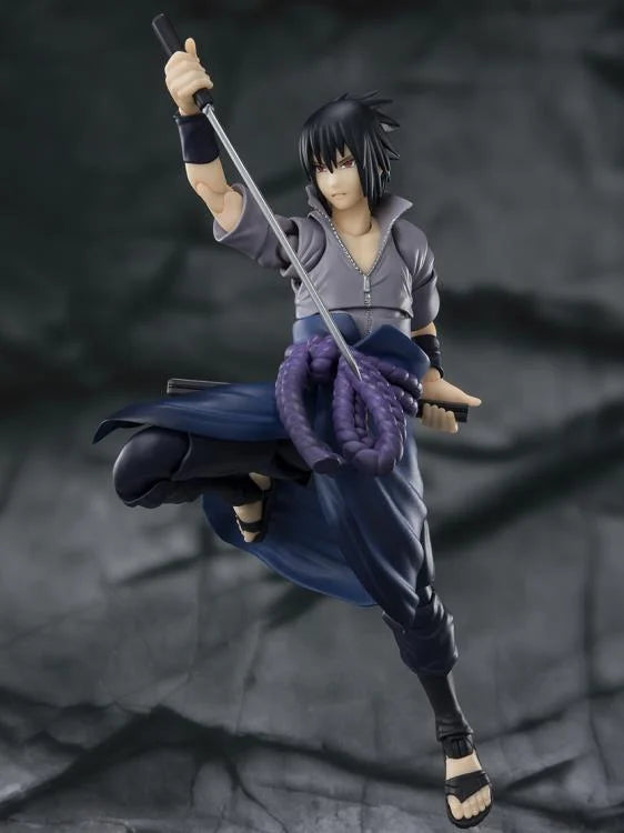 Naruto: Shippuden S.H.Figuarts Sasuke Uchiha (He Who Bears All Hatred) Action Figure