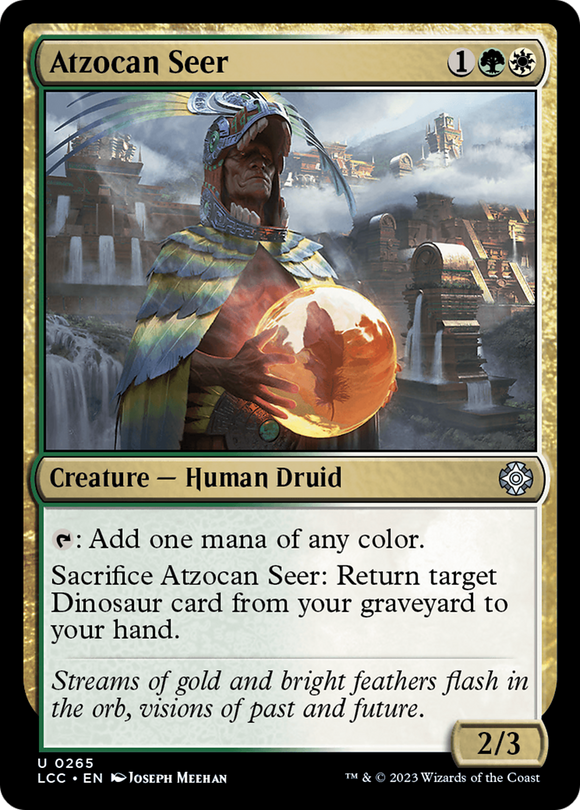 Vidente Atzocan [Las Cavernas Perdidas de Ixalan Comandante] 