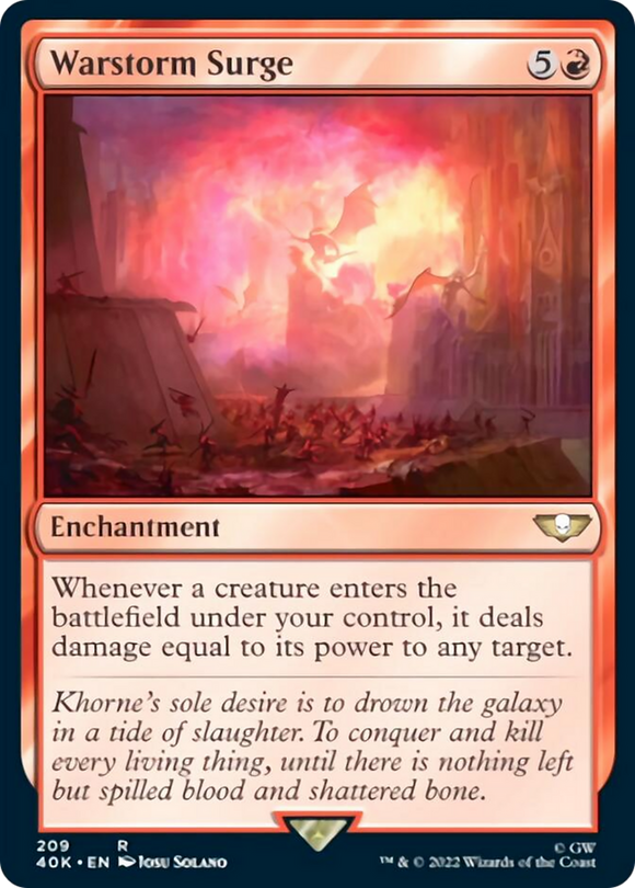 Oleada de tormenta de guerra (reflectante de Oleada) [Warhammer 40,000] 