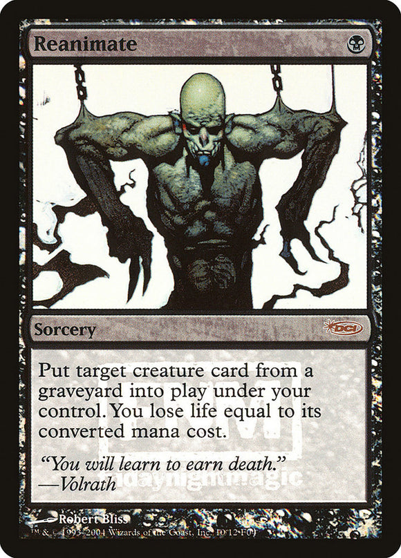 Reanimar [Magia del viernes por la noche 2004] 