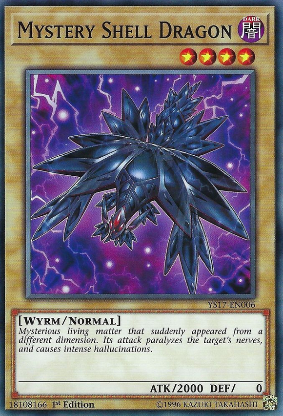 Dragón de caparazón misterioso [YS17-EN006] Común 