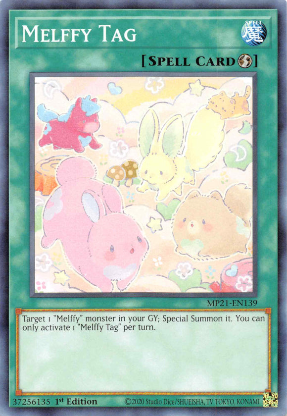 Etiqueta Melffy [MP21-EN139] Común 