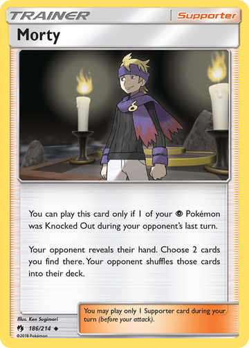 Morty (186/214) [Sol y Luna: Trueno Perdido] 