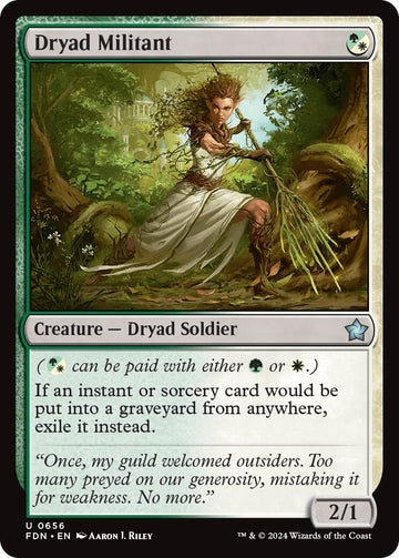 Dryad Militant [Foundations] - 0