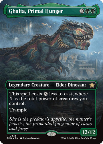 Ghalta, Primal Hunger (Borderless) [Foundations] - 0