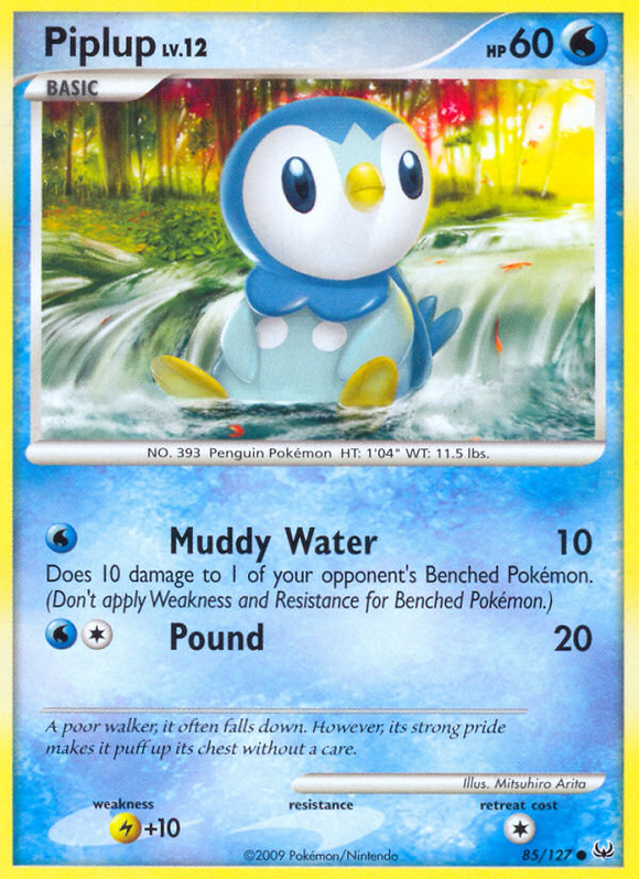 Piplup (85/127) [Platino: Conjunto básico] 