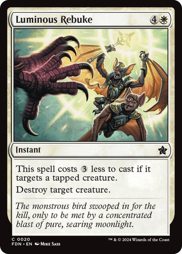 Luminous Rebuke [Foundations] - 0