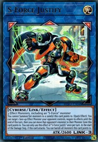 S-Force Justify [BLVO-EN048] Ultra raro 