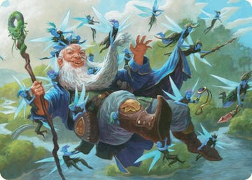 Mischievous Mystic Art Card (7/54) [Foundations Art Series]
