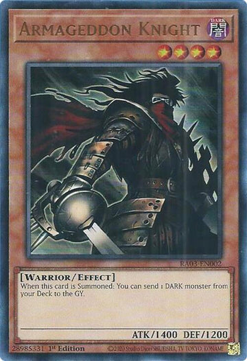 Armageddon Knight (UR) [RA03-EN002] Ultra Rare - 0