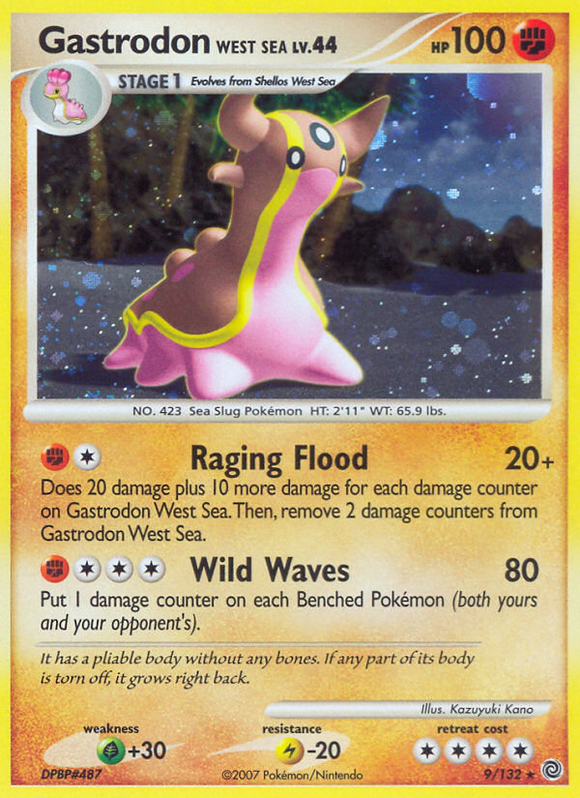 Gastrodon del Mar del Oeste (9/132) [Diamante y Perla: Maravillas secretas] 