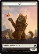 Spirit // Cat (0001) Doubled-Sided Token [Foundations Tokens]-2