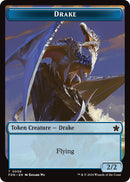 Drake // Goblin Doubled-Sided Token [Foundations Tokens]-1