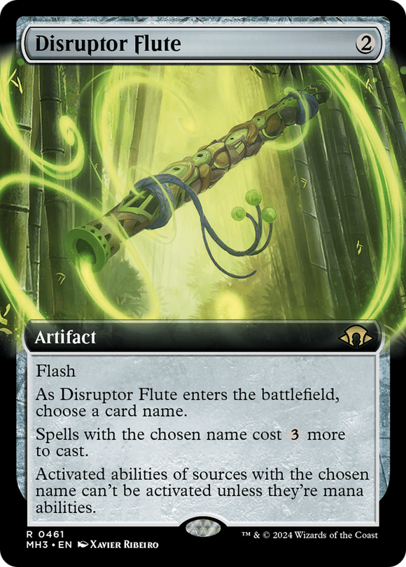 Flauta disruptora (ilustración ampliada) [Modern Horizons 3] 