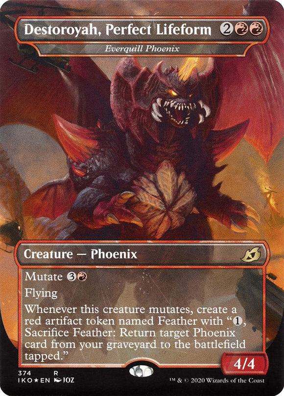 Everquill Phoenix - Destoroyah, forma de vida perfecta (Serie Godzilla) [Ikoria: Lair of Behemoths] 