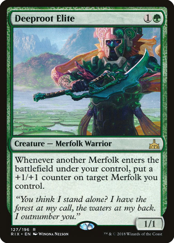 Élite de las raíces profundas [Rivales de Ixalan] 