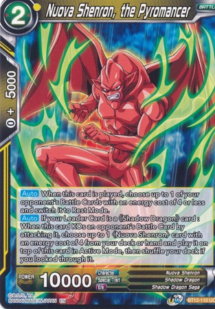 Nueva Shenron, la piromante (BT12-110) [Rejuvenecimiento vicioso] 