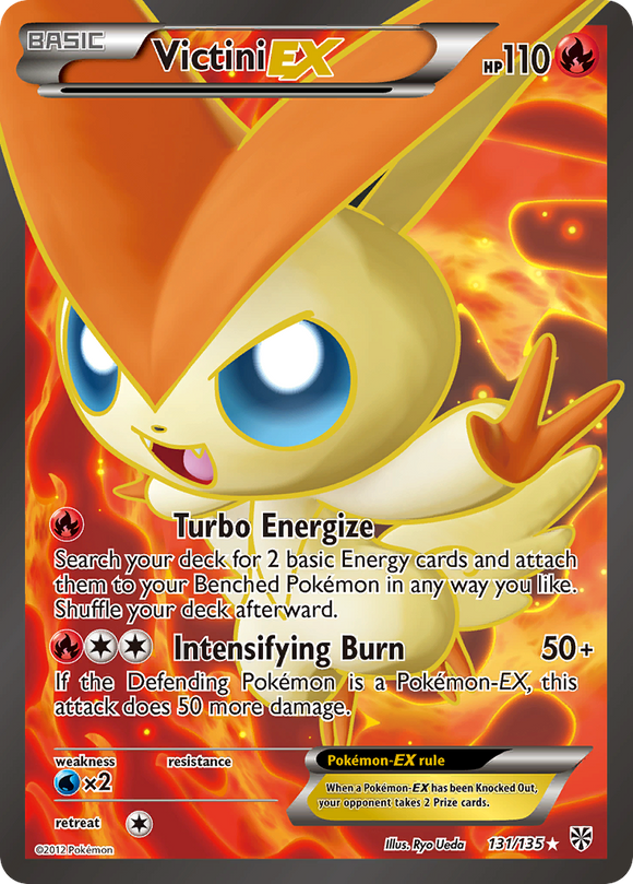 Victini EX (131/135) [Blanco y negro: Tormenta de plasma] 