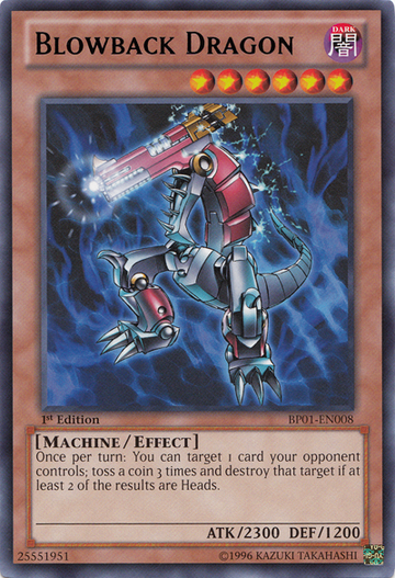 Dragón de retroceso [BP01-EN008] Raro 